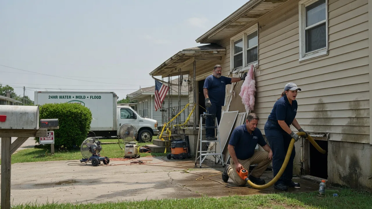 Water Damage Repair in Spottsville, KY near me